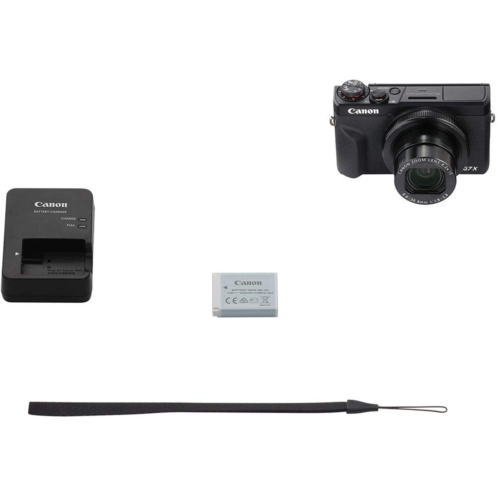 Canon PowerShot G7 X Mark III Digital Camera (Black) Advanced Accessory Bundle