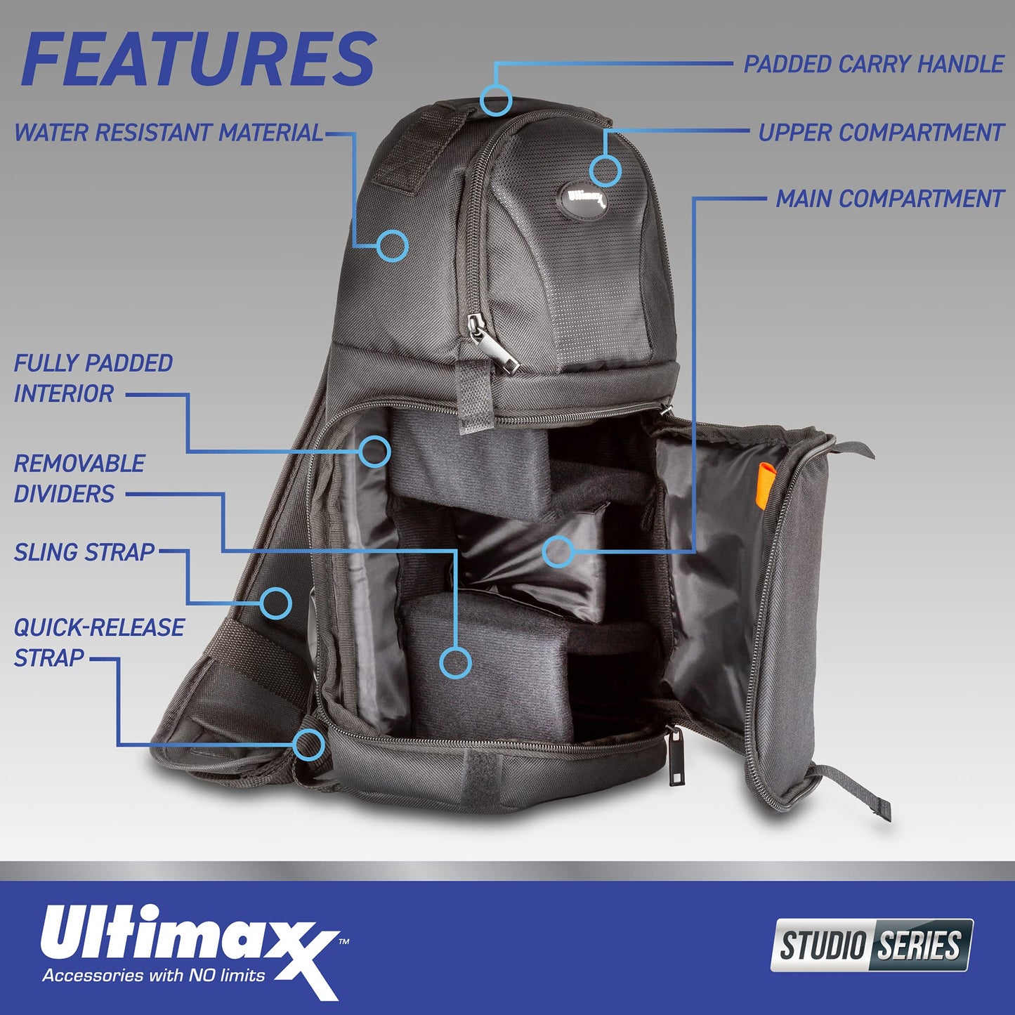 Ultimaxx Essential FUJIFILM X-H2 Mirrorless Camera Bundle (Body Only) - Includes: 64GB Extreme Memory Card, Spare Battery, Ultra-Bright LED Video Light & More (23pc Bundle)