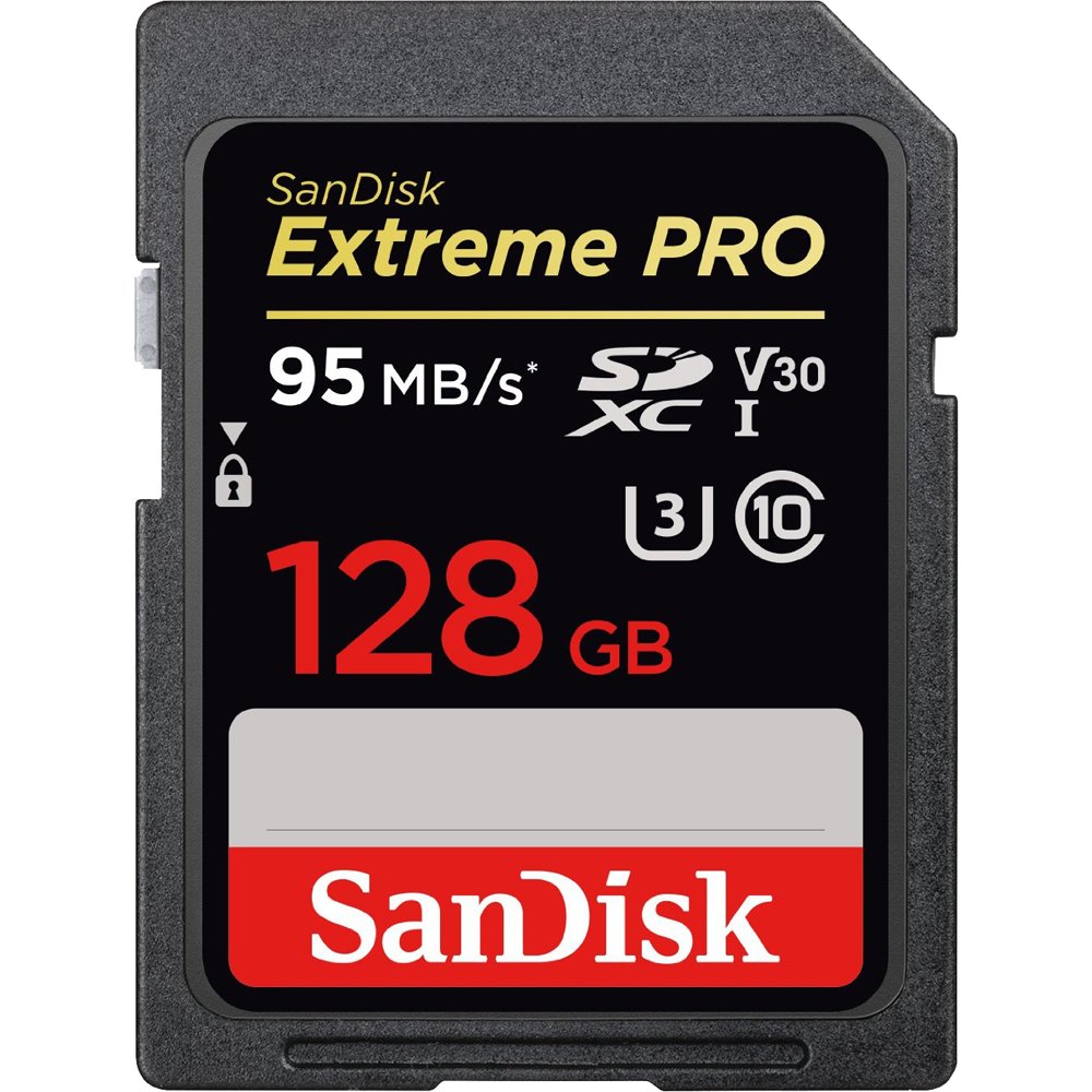 Nikon 24-70mm f/2.8E ED VR AF-S NIKKOR Zoom Lens for Nikon Digital SLR Cameras (20052) with Sandisk Extreme PRO SDXC 128GB UHS-1 Memory Card