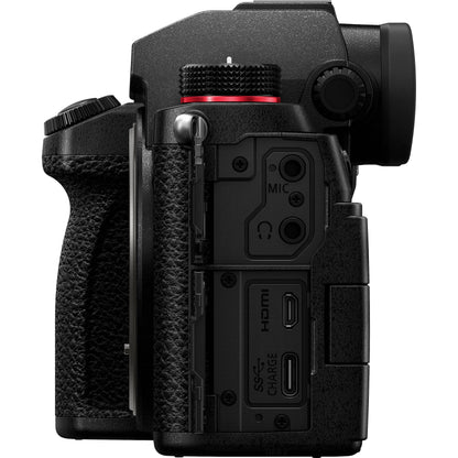 Panasonic Lumix DC-S5 Mirrorless Digital Camera (Body Only) with Starter Accessory Bundle – Includes: Manufacturer Accessories + Professional Backpack + Equipment Maintenance Tools