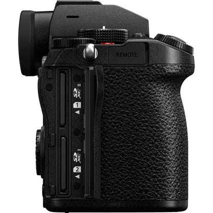 Panasonic Lumix DC-S5 Mirrorless Digital Camera (Body Only) with Starter Accessory Bundle – Includes: Manufacturer Accessories + Professional Camera Backpack + Equipment Maintenance Tools
