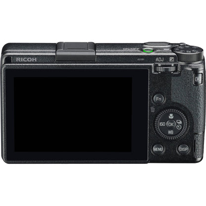 Ricoh GR III Digital Camera with Advanced Accessory Bundle: SanDisk 128GB Ultra SDXC, 2x Extended Life Replacement Batteries, LED Light Kit with Bracket & Much More (24pc Bundle)