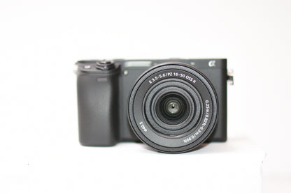 Sony a6400 Mirrorless Camera with 16-50mm f/3.5-5.6 OSS II Lens Bundle