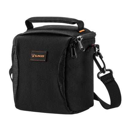 Sony ZV-E1 Full-Frame Interchangeable Lens Mirrorless Vlog Camera with FE 28-60mm f/4-5.6 Lens, Black - Bundle with Shoulder Bag, 64GB SD Card, Extra Battery