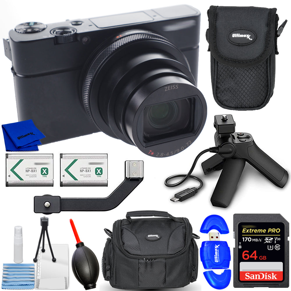 Sony Cyber-shot DSC-RX100 VII Digital Camera with Shooting Grip Kit Bundle