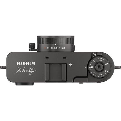 FUJIFILM X half Digital Camera (Charcoal Silver) Bundle