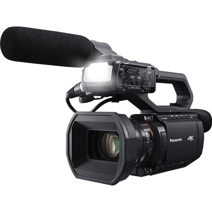 Panasonic HC-X2100 UHD 4K 3G-SDI/HDMI Pro Camcorder with 24x Zoom Bundle