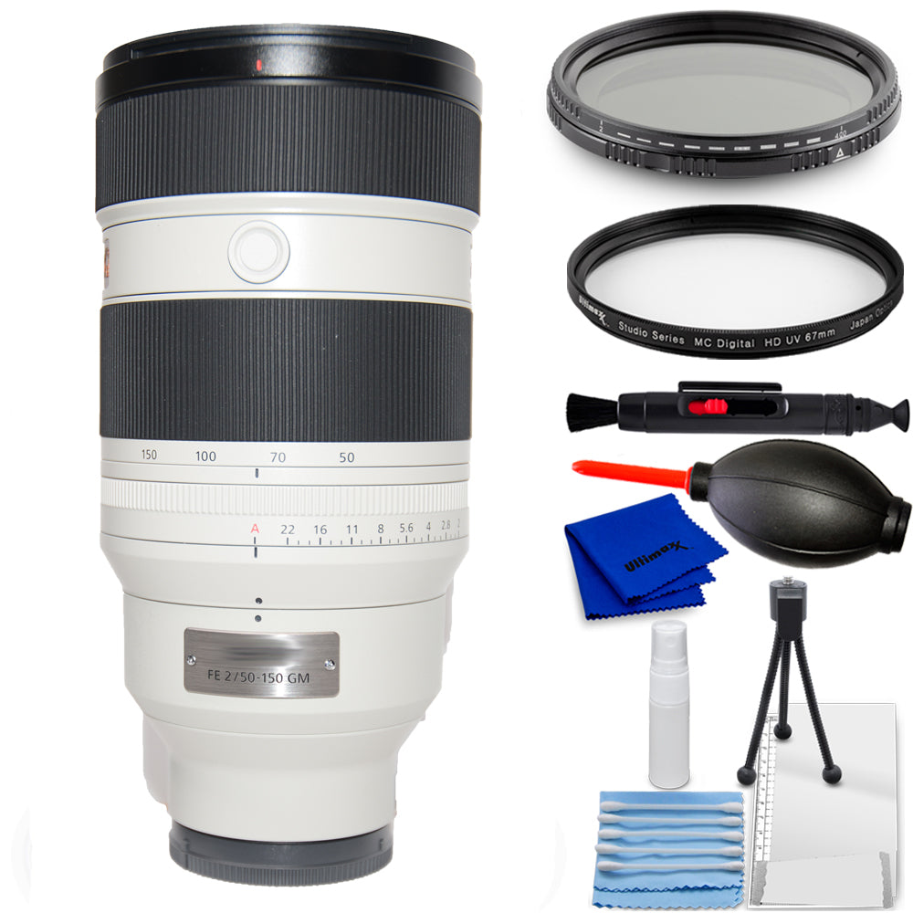 Sony FE 50-150mm f/2 GM Lens (Sony E) Basic Bundle