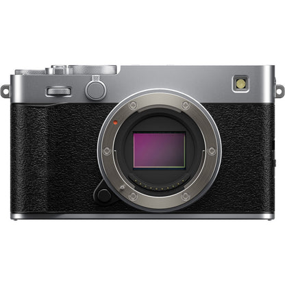 FUJIFILM X-E5 Mirrorless Camera Body (Silver) Bundle