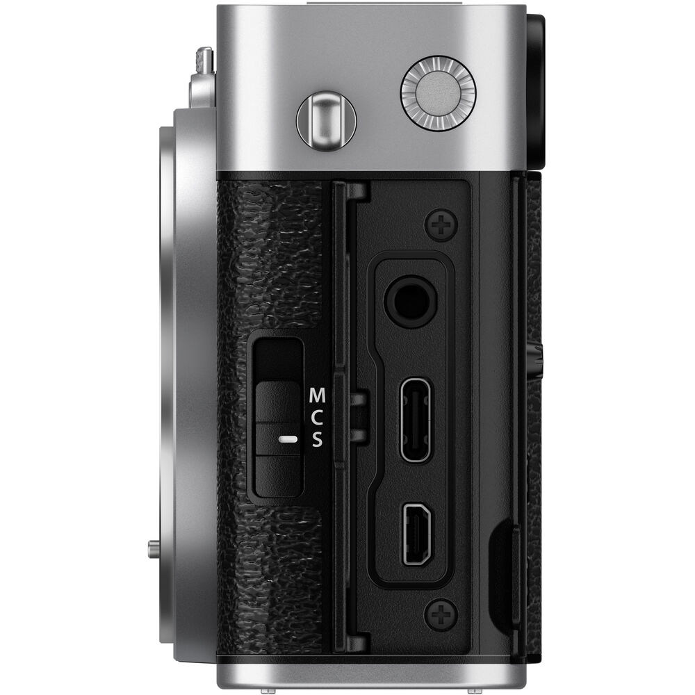 FUJIFILM X-E5 Mirrorless Camera Body (Silver) Bundle