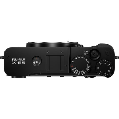 FUJIFILM X-E5 Mirrorless Camera (Body, Black)