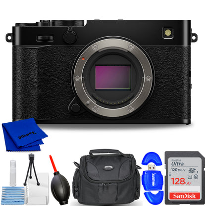 FUJIFILM X-E5 Mirrorless Camera (Body, Black) Starter Bundle