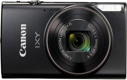 Canon Compact Digital Camera IXY 650 HS M (Black) Advanced Bundle