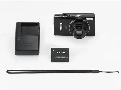 Canon Compact Digital Camera IXY 650 HS M (Black) Advanced Bundle