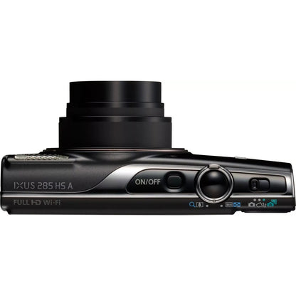 Canon IXUS 285 HS A Digital Camera (Black) Bundle