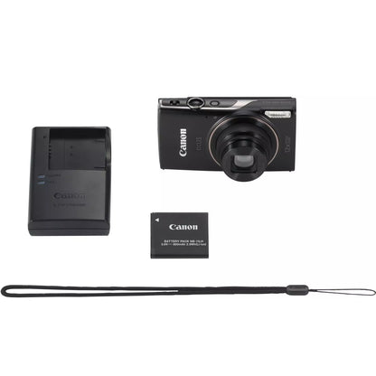 Canon IXUS 285 HS A Digital Camera (Black) Bundle