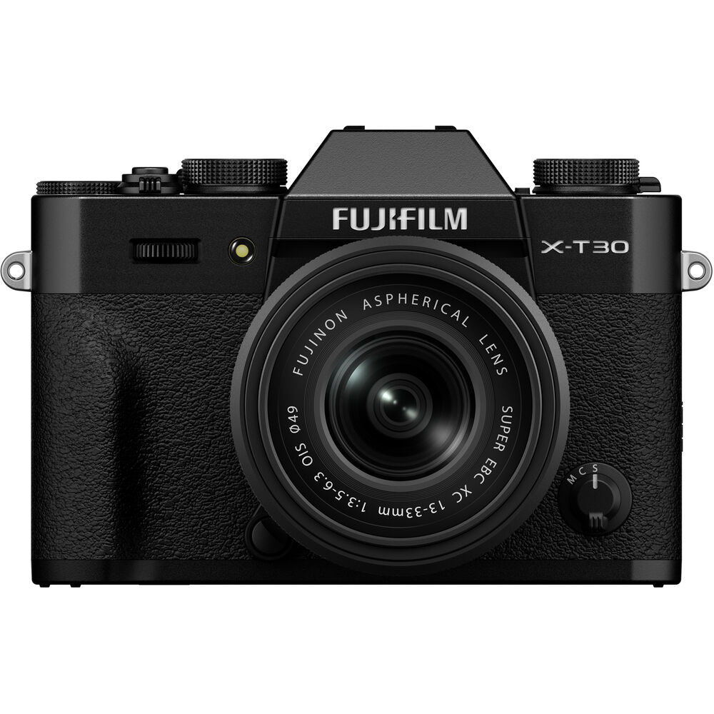 FUJIFILM X-T30 III Mirrorless Camera with 13-33mm f/3.5-6.3 Lens (Black) Bundle