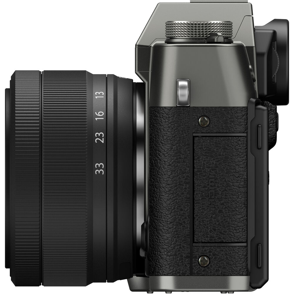 FUJIFILM X-T30 III Mirrorless Camera with 13-33mm f/3.5-6.3 Lens (Charcoal Silver) Advanced Bundle