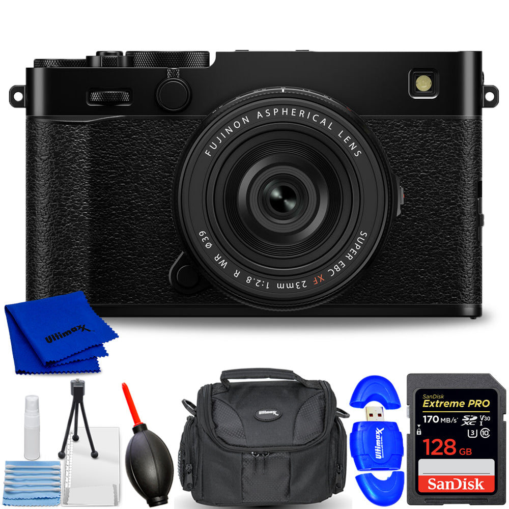 FUJIFILM X-E5 Mirrorless Camera with XF 23mm f/2.8 Lens (Black) Bundle