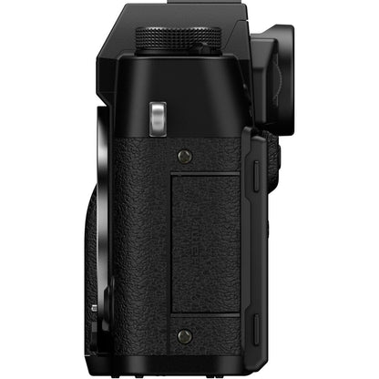 FUJIFILM X-T30 III Mirrorless Camera Body (Black) Bundle with 64GB SD Card, Card Holder and Advanced Accessories