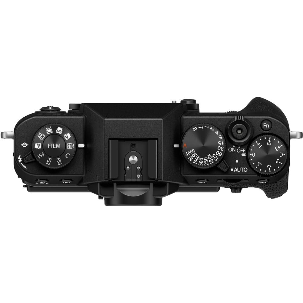 FUJIFILM X-T30 III Mirrorless Camera Body (Black) Bundle with 64GB SD Card, Card Holder and Advanced Accessories