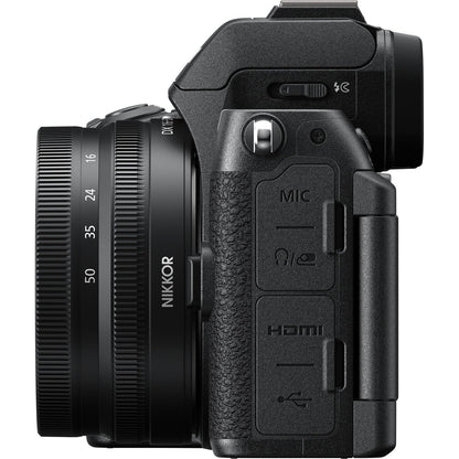 Canon Nikon Z50 II Mirrorless Camera with NIKKOR Z DX 16-50mm f/3.5-6.3 VR + Z DX 50-250mm f/4.5-6.3 VR Lens + SanDisk Extreme Pro 64GB + Extra Battery and More (15pc Bundle) (Renewed)