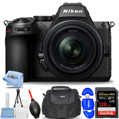 Nikon Z5 II Mirrorless Camera with 24-50mm f/4-6.3 Lens Starter Bundle
