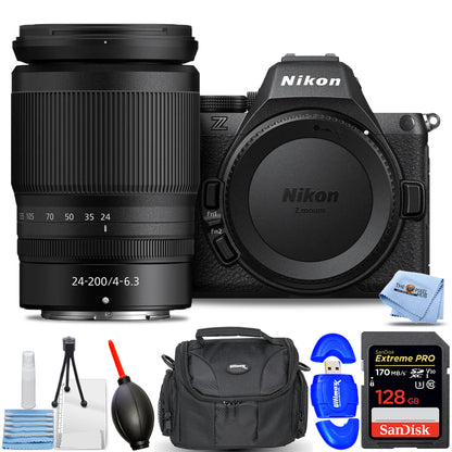 Nikon Z5 II Mirrorless Camera with 24-200mm f/4-6.3 VR Lens Starter Bundle