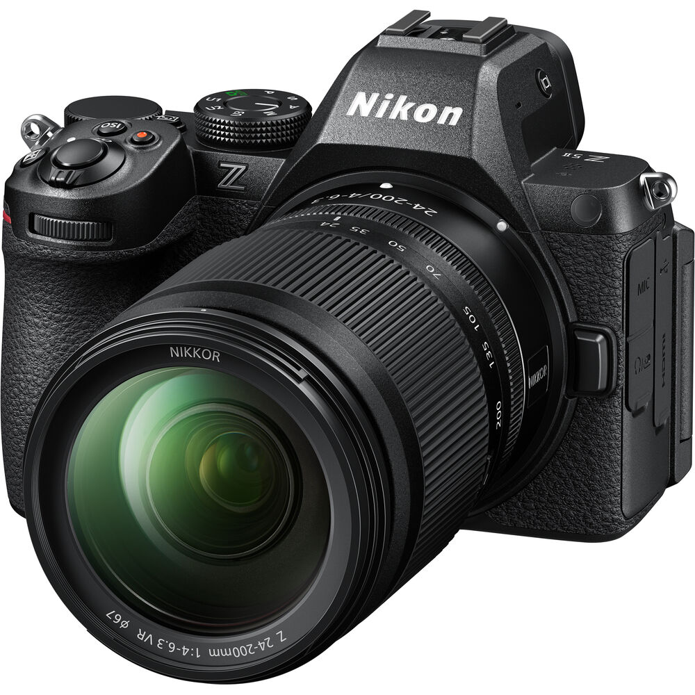 Nikon Z5 II Mirrorless Camera with 24-200mm f/4-6.3 VR Lens Advanced Bundle