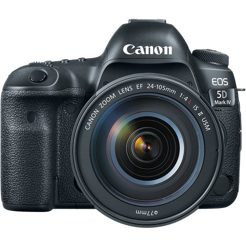 Canon EOS 5D Mark IV Full Frame Digital SLR Camera with EF 24-105mm f/4L IS II USM Lens Kit