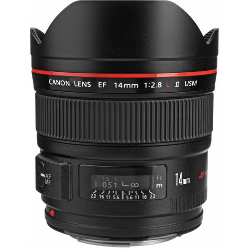 Canon EF 14mm f/2.8L II USM Ultra-Wide Angle Lens