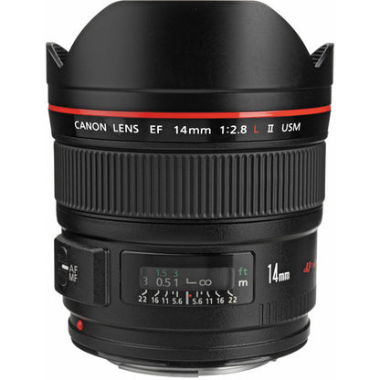 Canon EF 14mm f/2.8L II USM Ultra-Wide Angle Lens