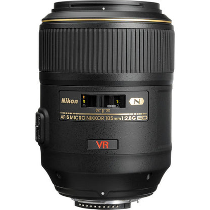 Nikon 105mm f/2.8G ED-IF AF-S VR Micro-Nikkor Lens