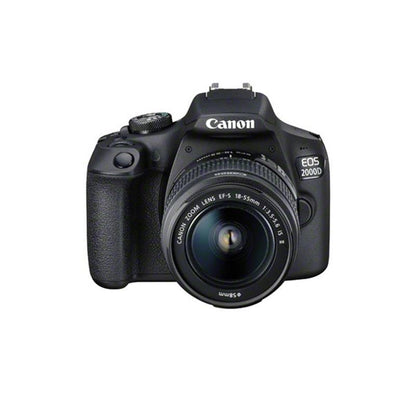 Canon EOS 2000D (T7) EF-S 18-55mm IS II Kit with Canon EF 75-300mm f/4-5.6 III Lens and Basic Lens Accessory Bundle - Includes: 500mm Telephoto Preset Lens, Professional EF T-Mount and MUCH MORE