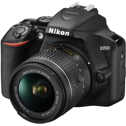 Nikon D3500 DSLR Camera with AF-P DX 18-55mm f/3.5-5.6G VR Lens