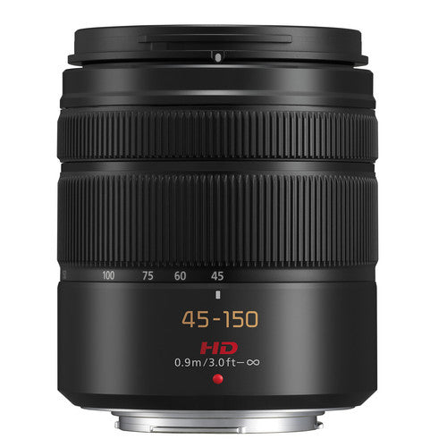 Panasonic Vario 45-150mm f/4-5.6 ASPH Lens - Black - White Box