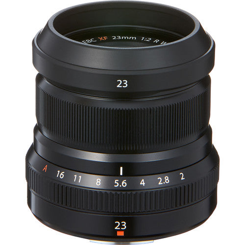 Fujifilm XF 23mm f/2 R WR Lens (Black)