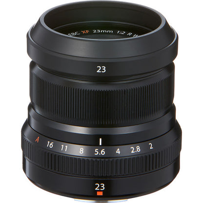 Fujifilm XF 23mm f/2 R WR Lens (Black)