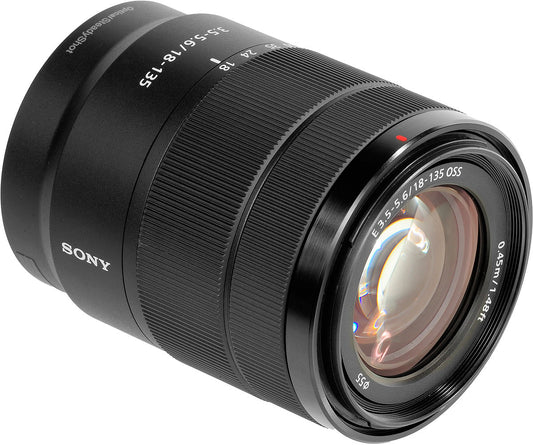 Sony E 18-135mm f/3.5-5.6 OSS Lens - White Box