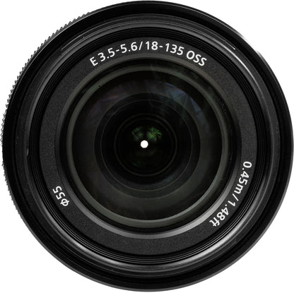 Sony E 18-135mm f/3.5-5.6 OSS Lens - White Box