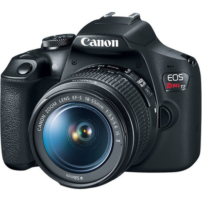 Canon EOS Rebel T7 with EF-S 18-55mm f/3.5-5.6 IS II Lens