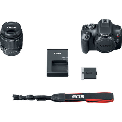 Canon EOS Rebel T7 with EF-S 18-55mm f/3.5-5.6 IS II Lens