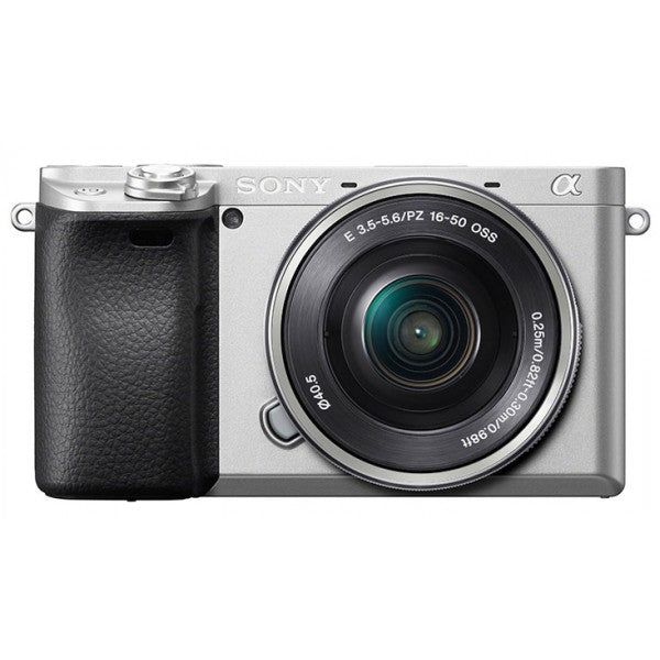 Sony Alpha a6400 Mirrorless Digital Camera with 16-50mm Lens (Silver)