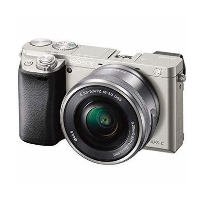 Sony Alpha a6400 Mirrorless Digital Camera with 16-50mm Lens (Silver)