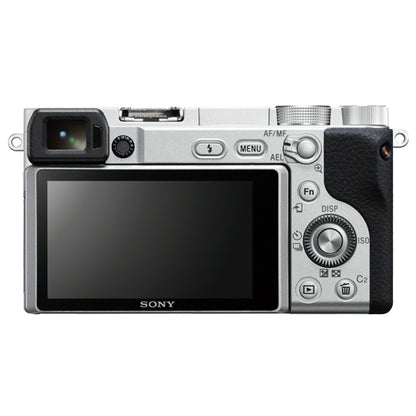 Sony Alpha a6400 Mirrorless Digital Camera with 16-50mm Lens (Silver)