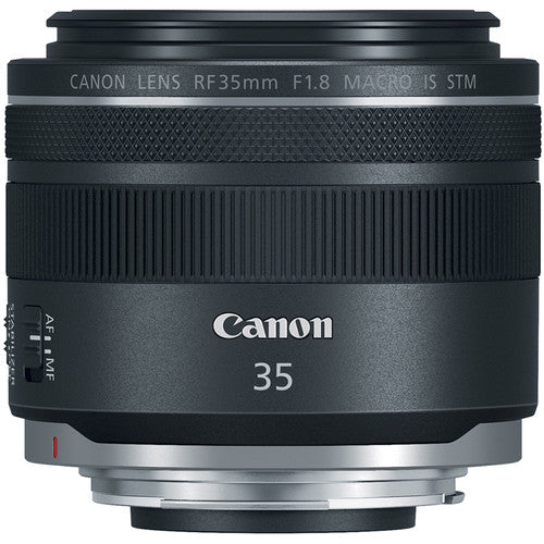 Canon RF 35mm f/1.8 IS Macro STM Lens - 2973C002 with Advanced Accessory Bundle