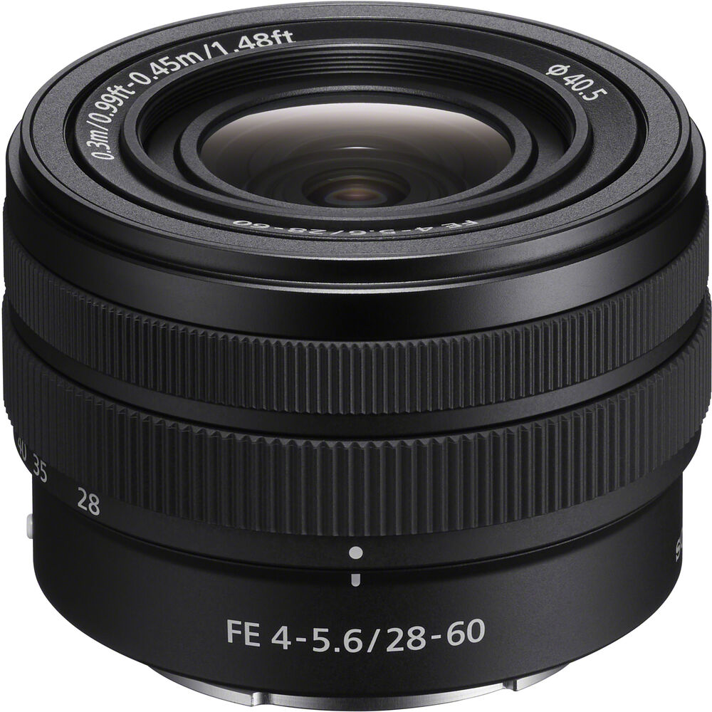 Sony FE 28-60mm f/4-5.6 Lens - Frustration Free Packaging