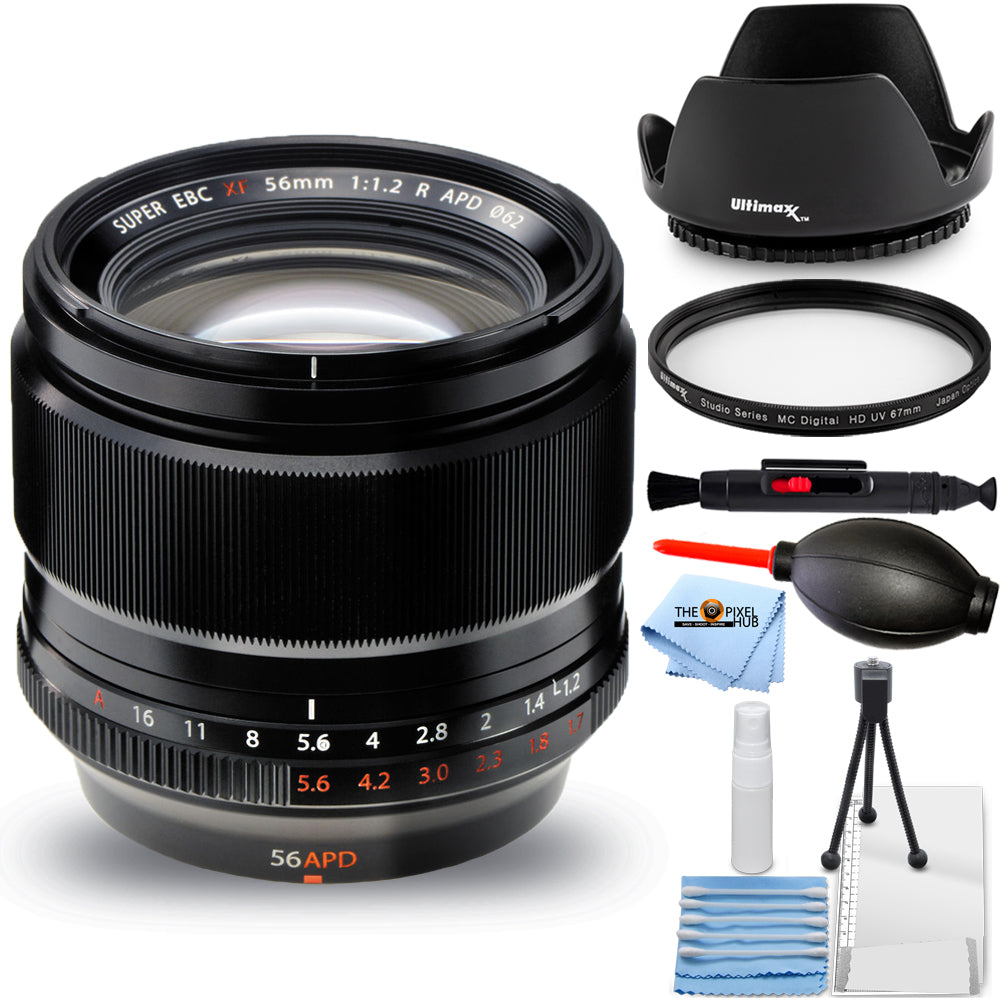 Fujifilm XF 56mm f/1.2 R APD Lens Bundle