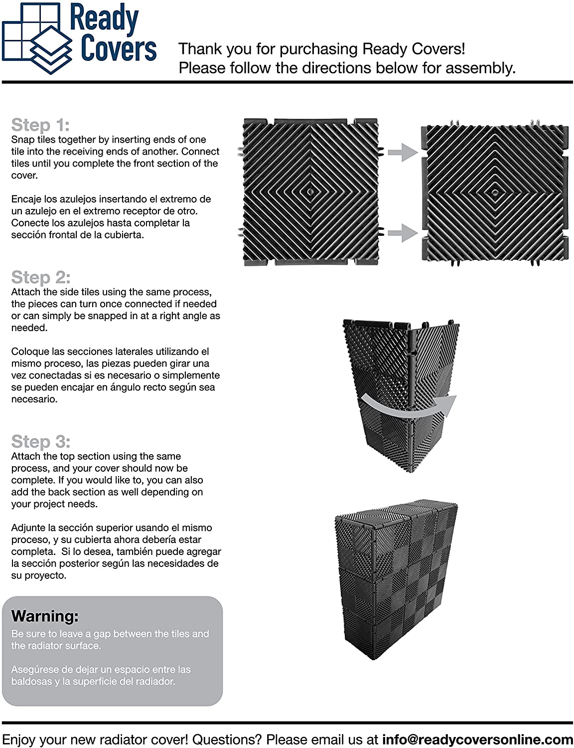 Ready Covers EZ Connect (White-50 Titles)