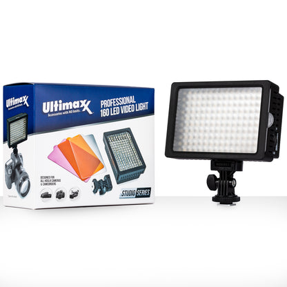 ULTIMAXX Professional 160 LED Video Light